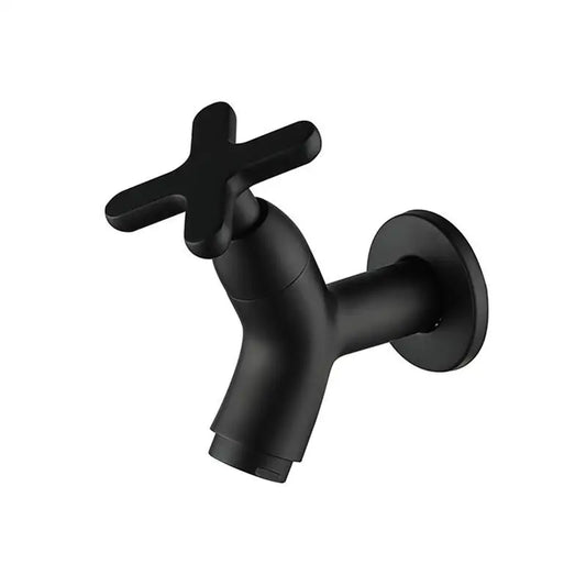 Wall-Mounted Cold Water Tap in Solid Brass