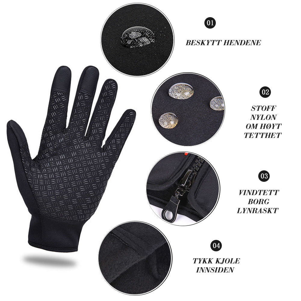 Warm Gloves - Touch Screen | Waterproof and Windproof
