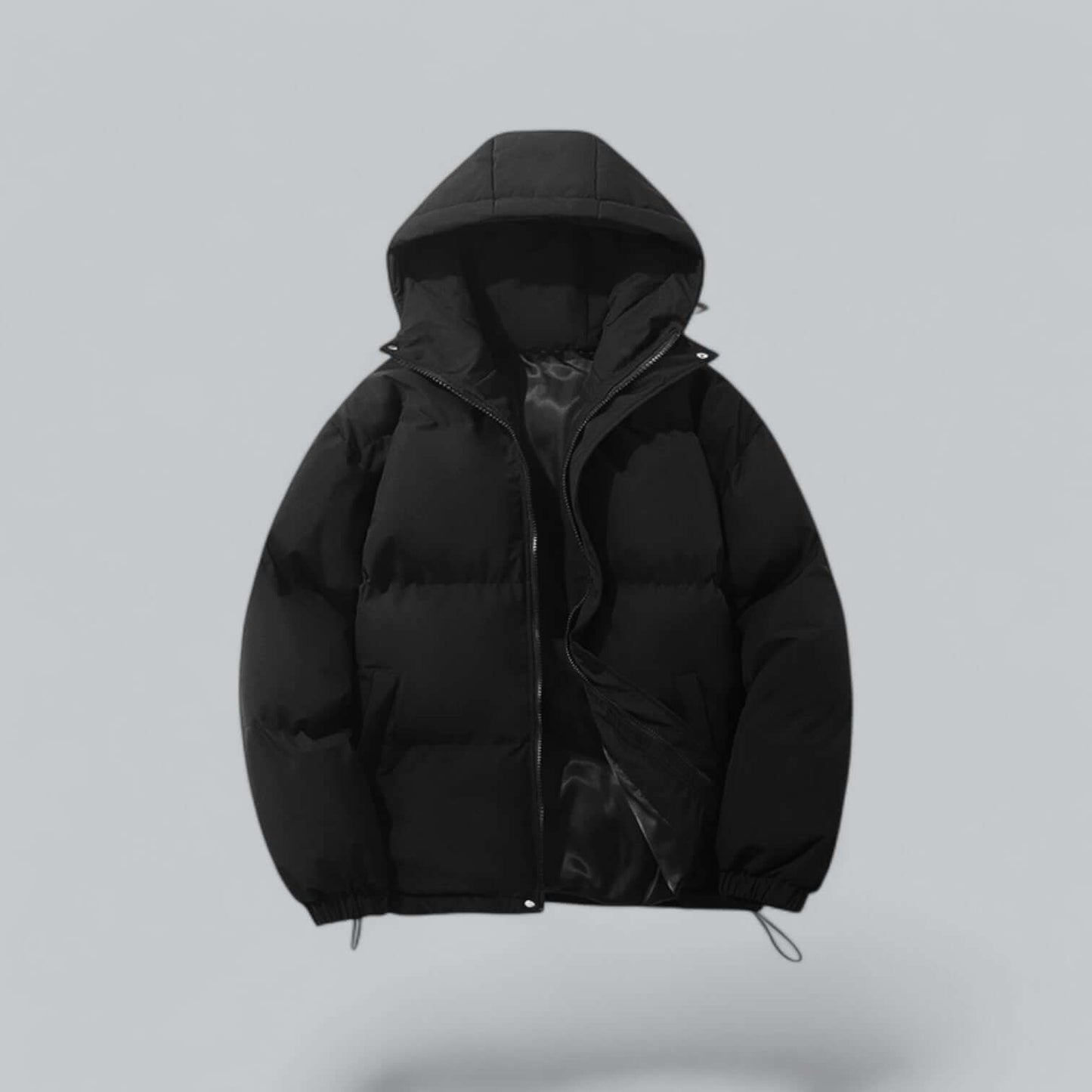 Warm Winter Parka Coat with Adjustable Hood