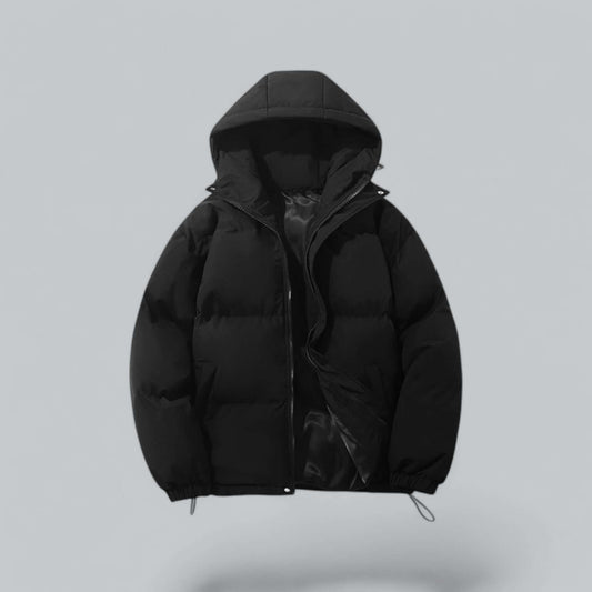 Warm Winter Parka Coat with Adjustable Hood