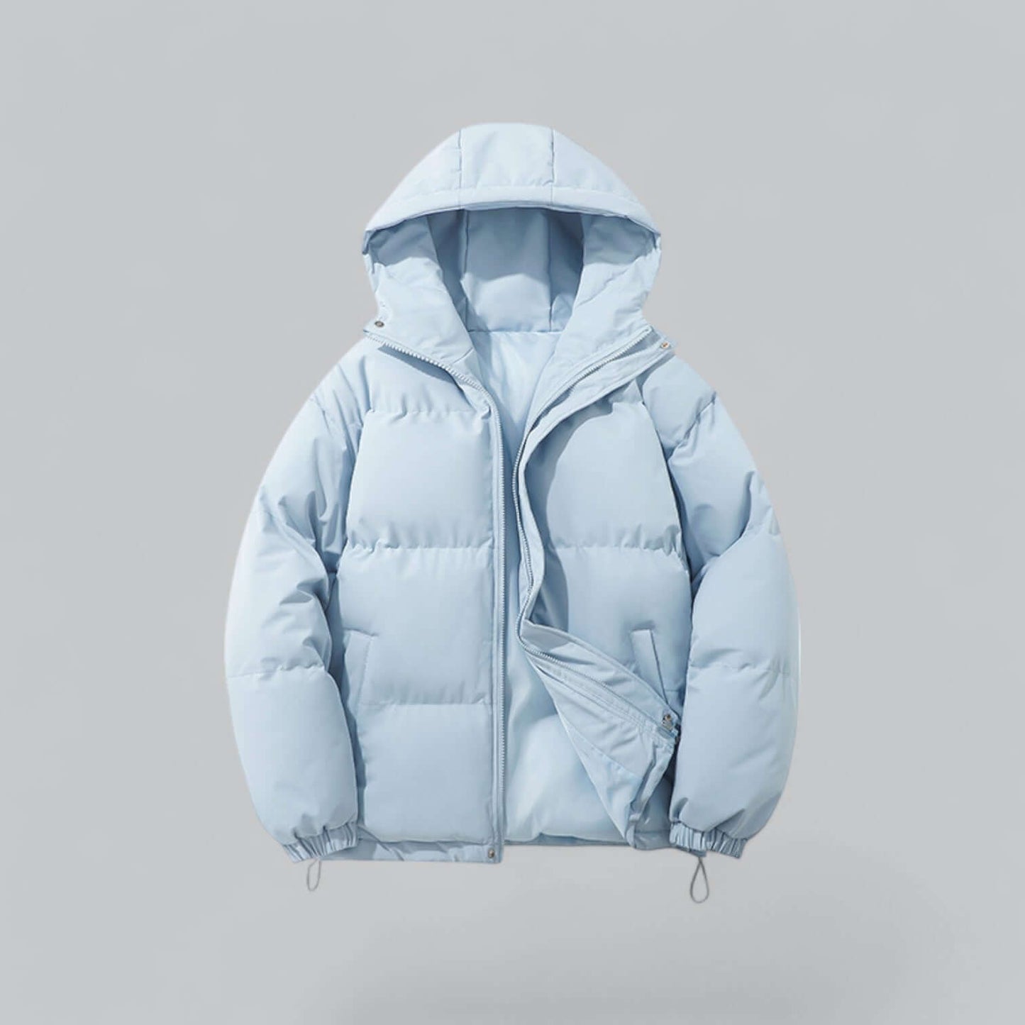 Warm Winter Parka Coat with Adjustable Hood