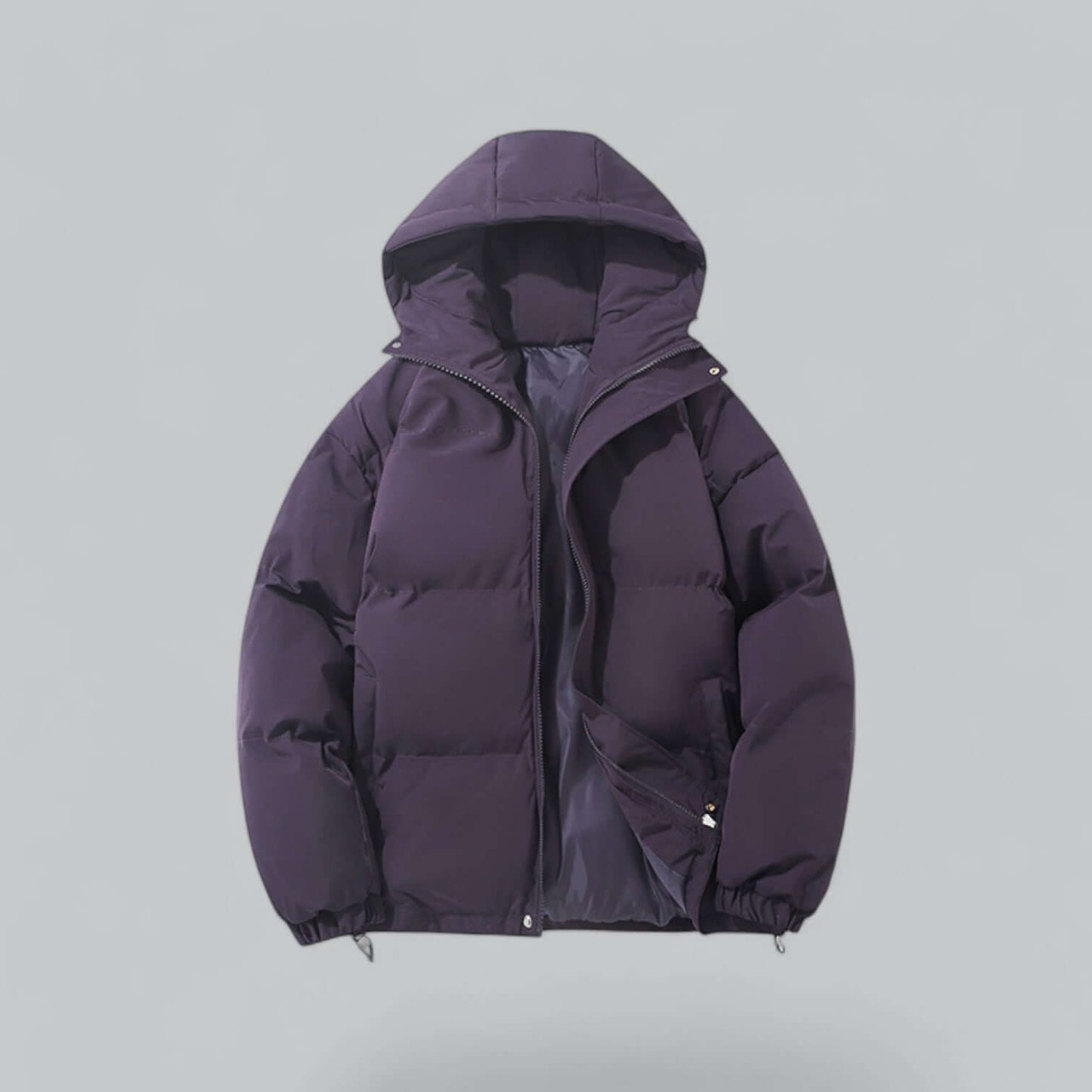 Warm Winter Parka Coat with Adjustable Hood