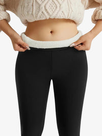 Warm Women's Sports Leggings with High Waist – Thermal Leggings for Winter Activities