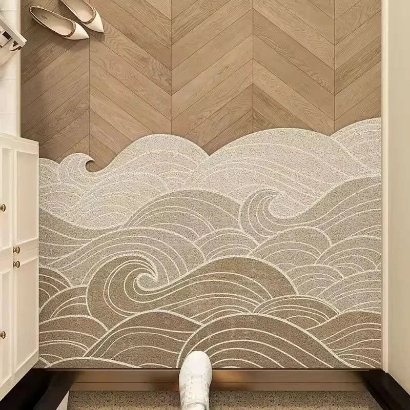 Washable Indoor Door Mat – Non-Slip PVC Entrance Mat for Home & Kitchen