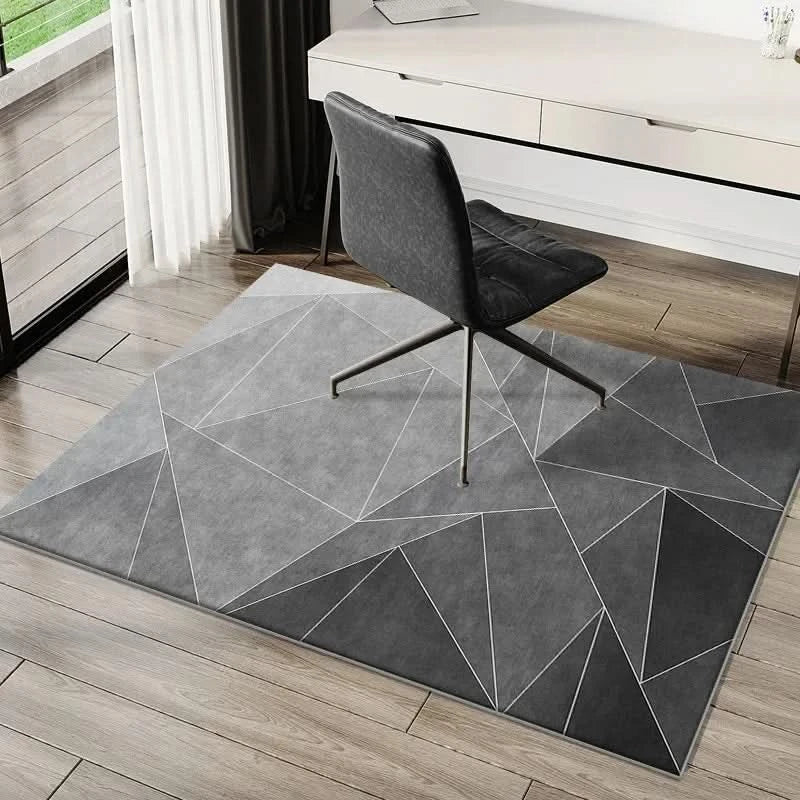 Washable Office Chair Mat – Carpet Protector for Hard Floors