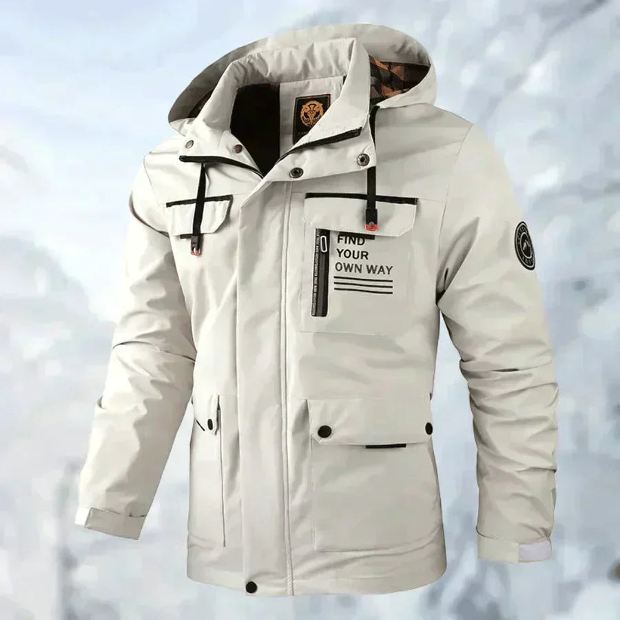 Water- and Windproof Men's Jacket | Removable Hood