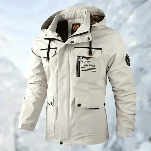 Water- and Windproof Men's Jacket | Removable Hood