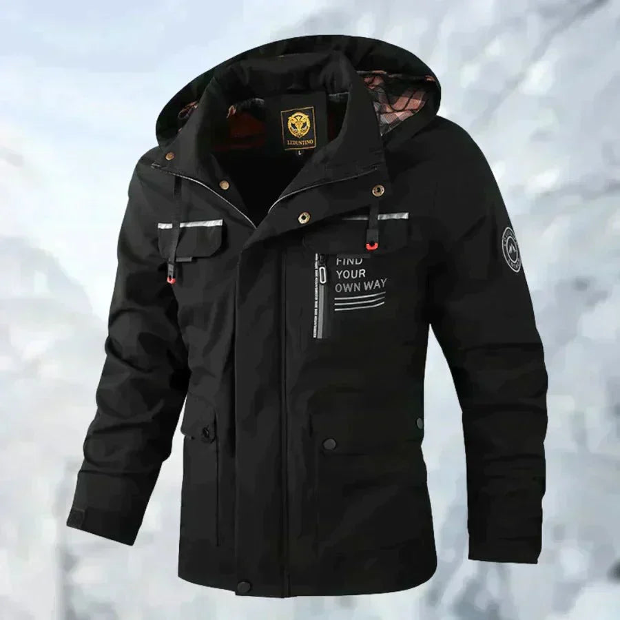 Water- and Windproof Men's Jacket | Removable Hood