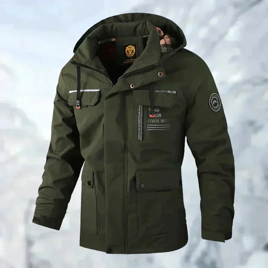 Water- and Windproof Men's Jacket | Removable Hood