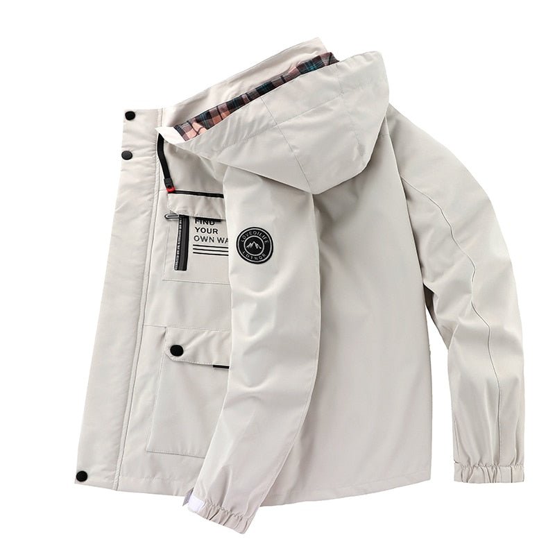 Water- and Windproof Men's Jacket | Removable Hood