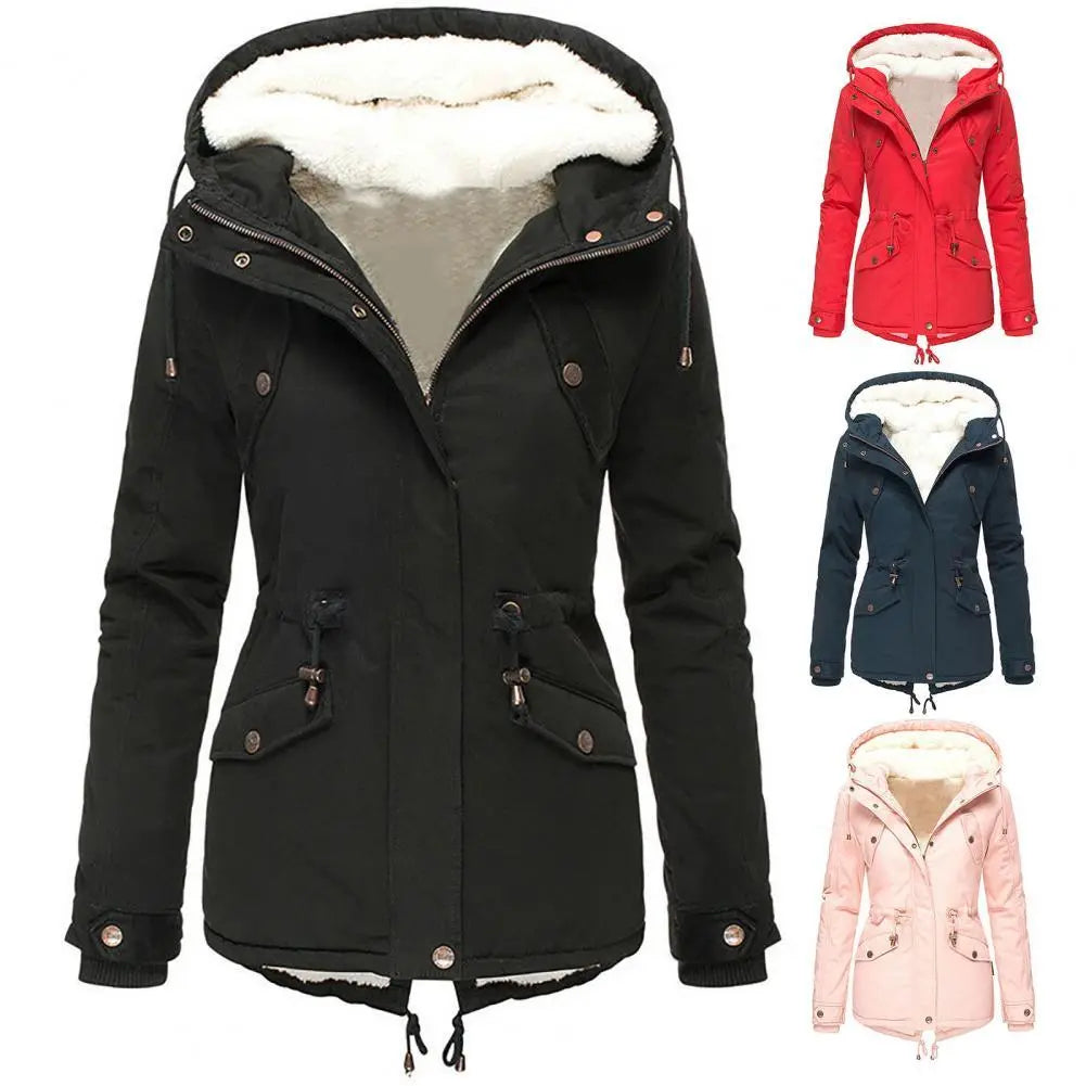 Water Repellent Winter Jacket Women - Warm, Stylish, Comfortable