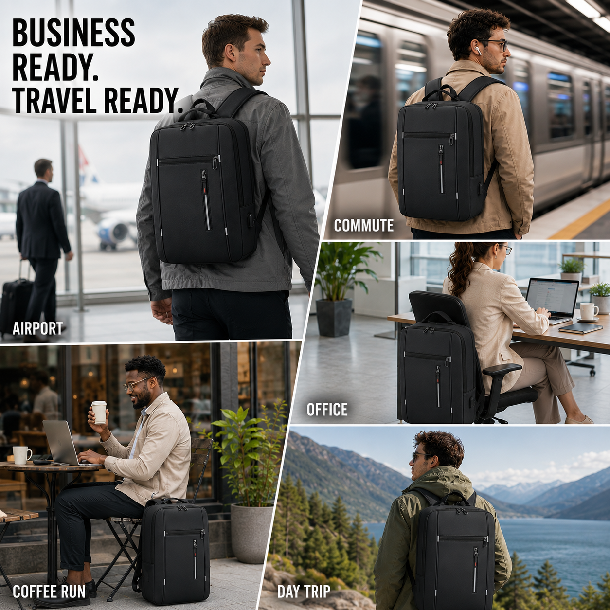 Waterproof Business Backpack