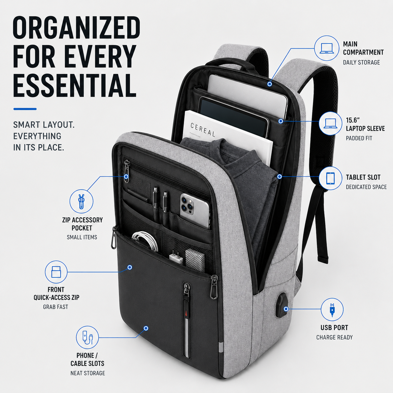 Waterproof Business Backpack