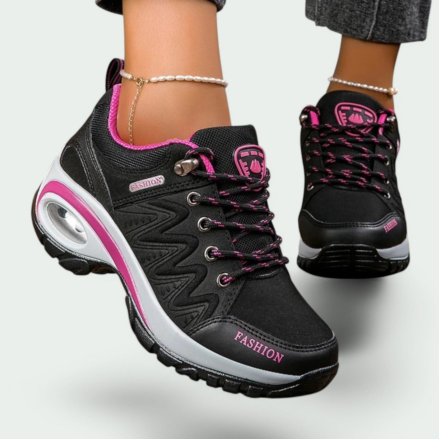 Waterproof Hiking Shoes Women - Slip-On Comfort | Good Grip