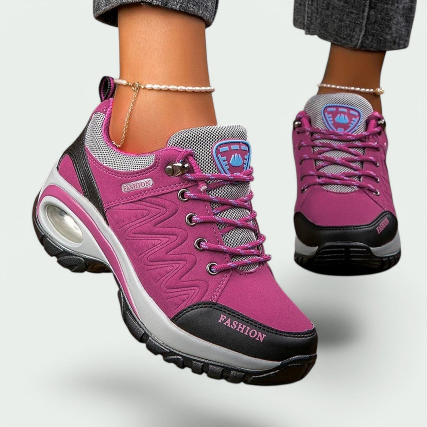 Waterproof Hiking Shoes Women - Slip-On Comfort | Good Grip