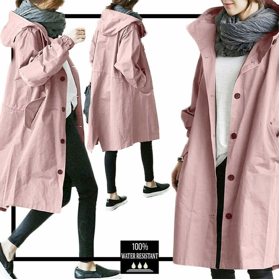 Waterproof jacket with hood