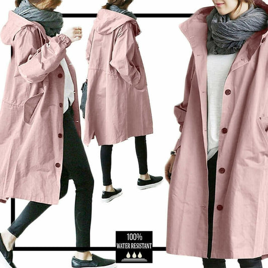 Waterproof jacket with hood