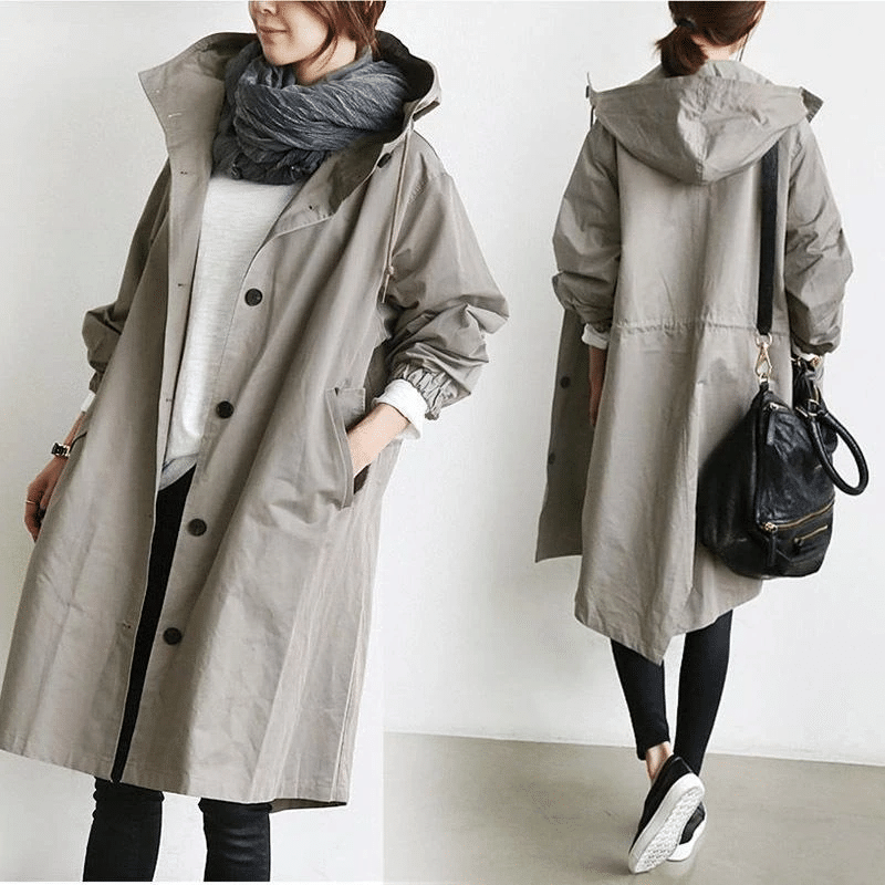 Waterproof jacket with hood