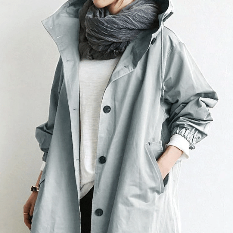 Waterproof jacket with hood