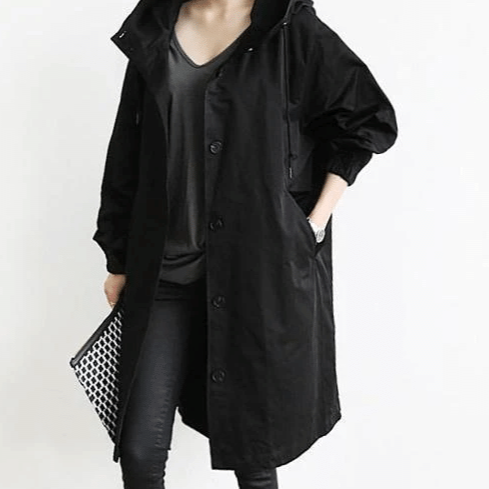 Waterproof jacket with hood