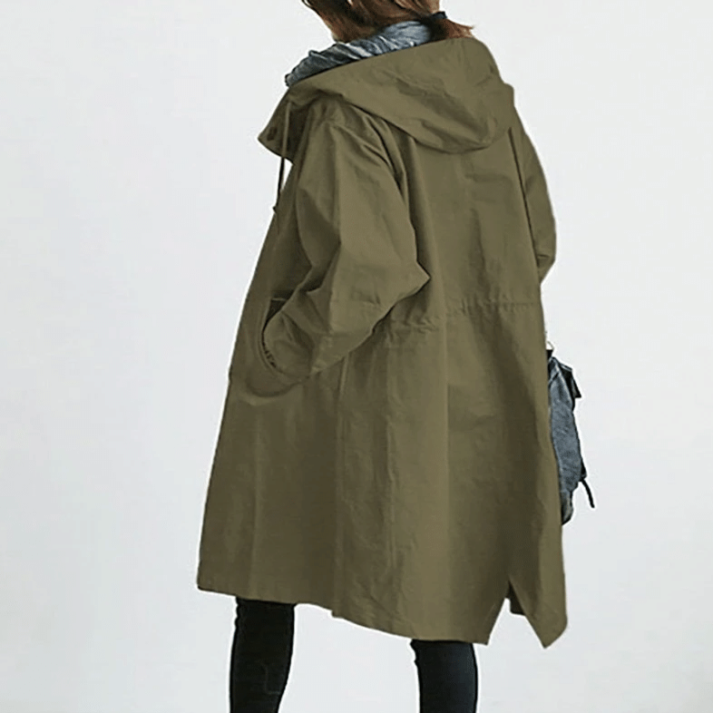 Waterproof jacket with hood