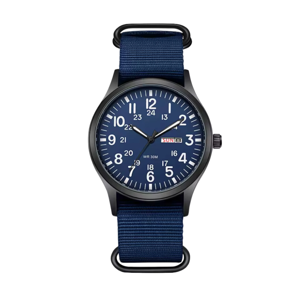 Waterproof Military Watch - Tactical Style with Luminous Dial