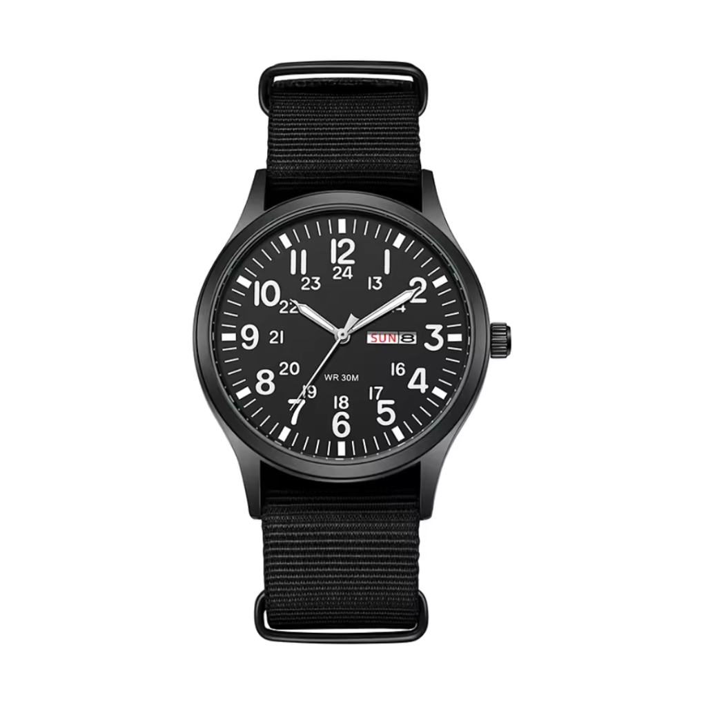 Waterproof Military Watch - Tactical Style with Luminous Dial
