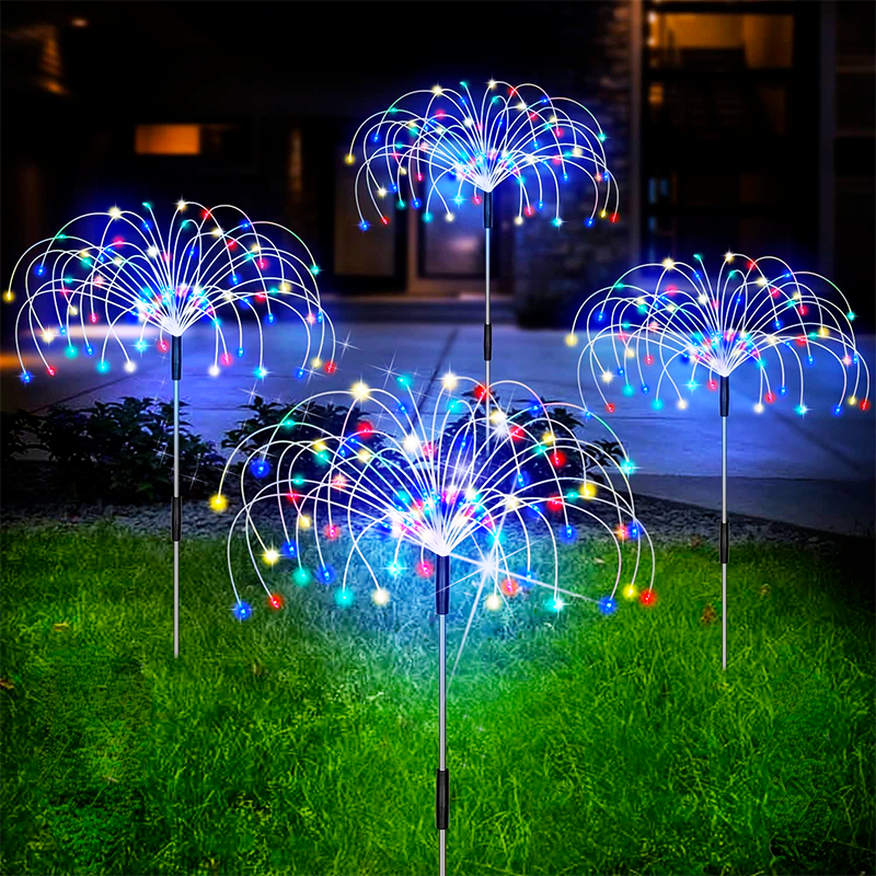 Waterproof Solar Garden Firework Lamp