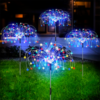 Waterproof Solar Garden Firework Lamp