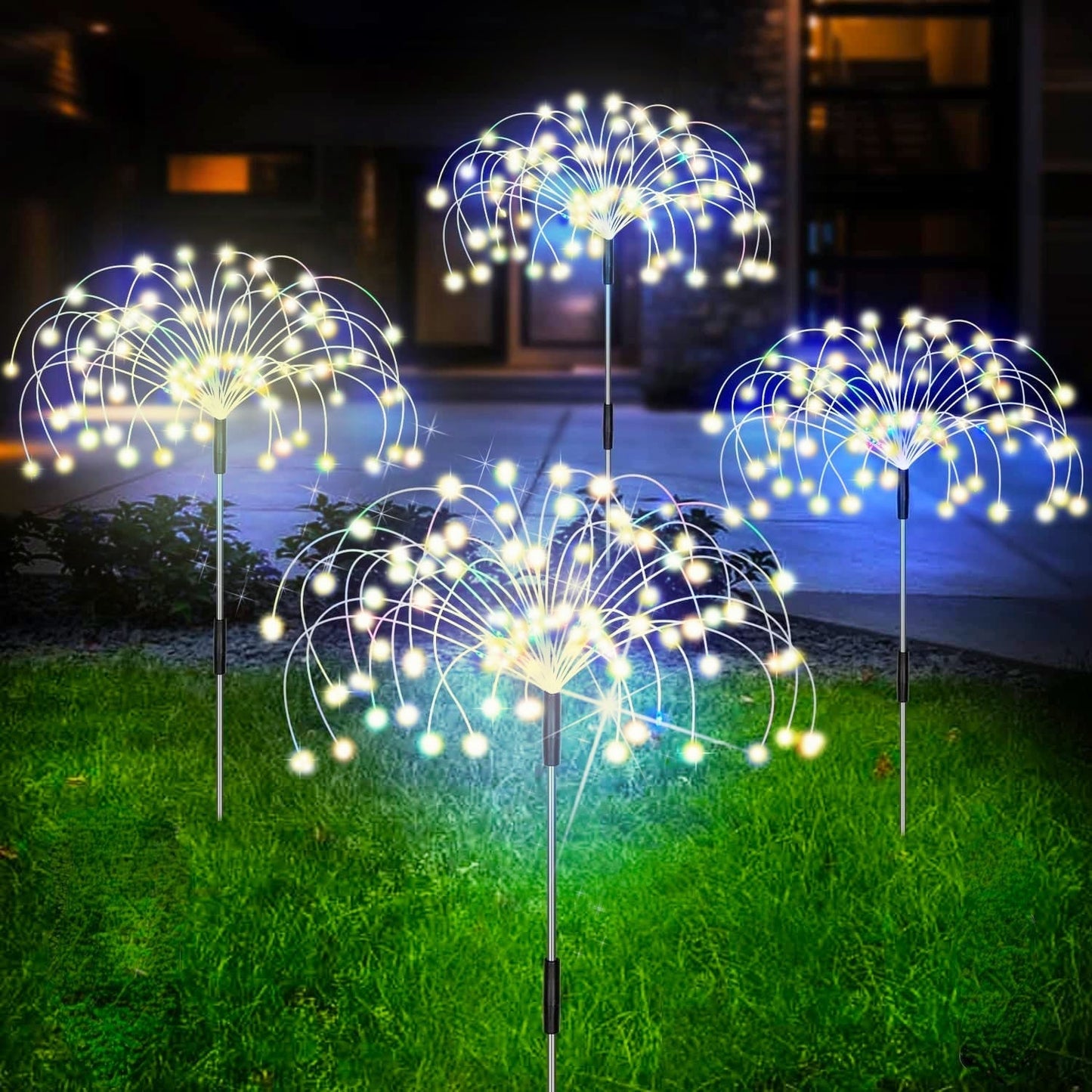 Waterproof Solar Garden Firework Lamp