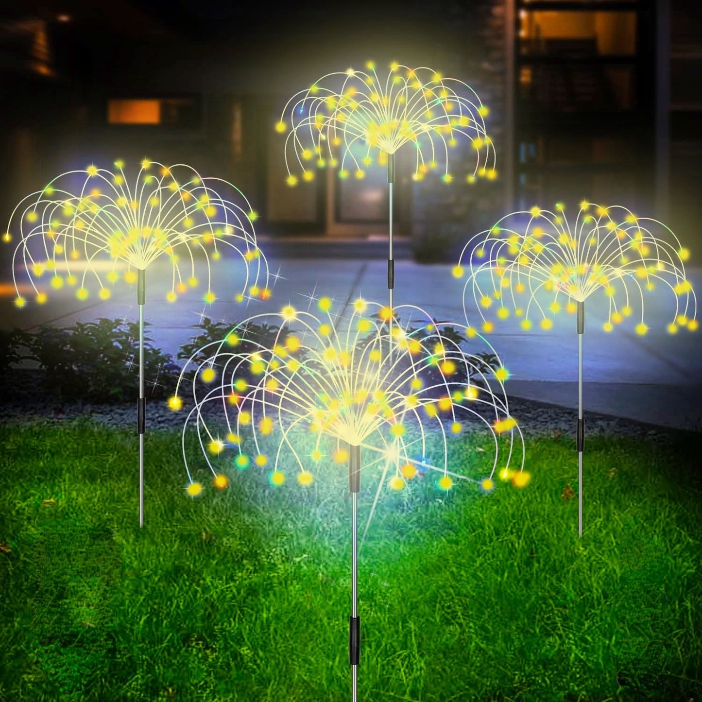 Waterproof Solar Garden Firework Lamp