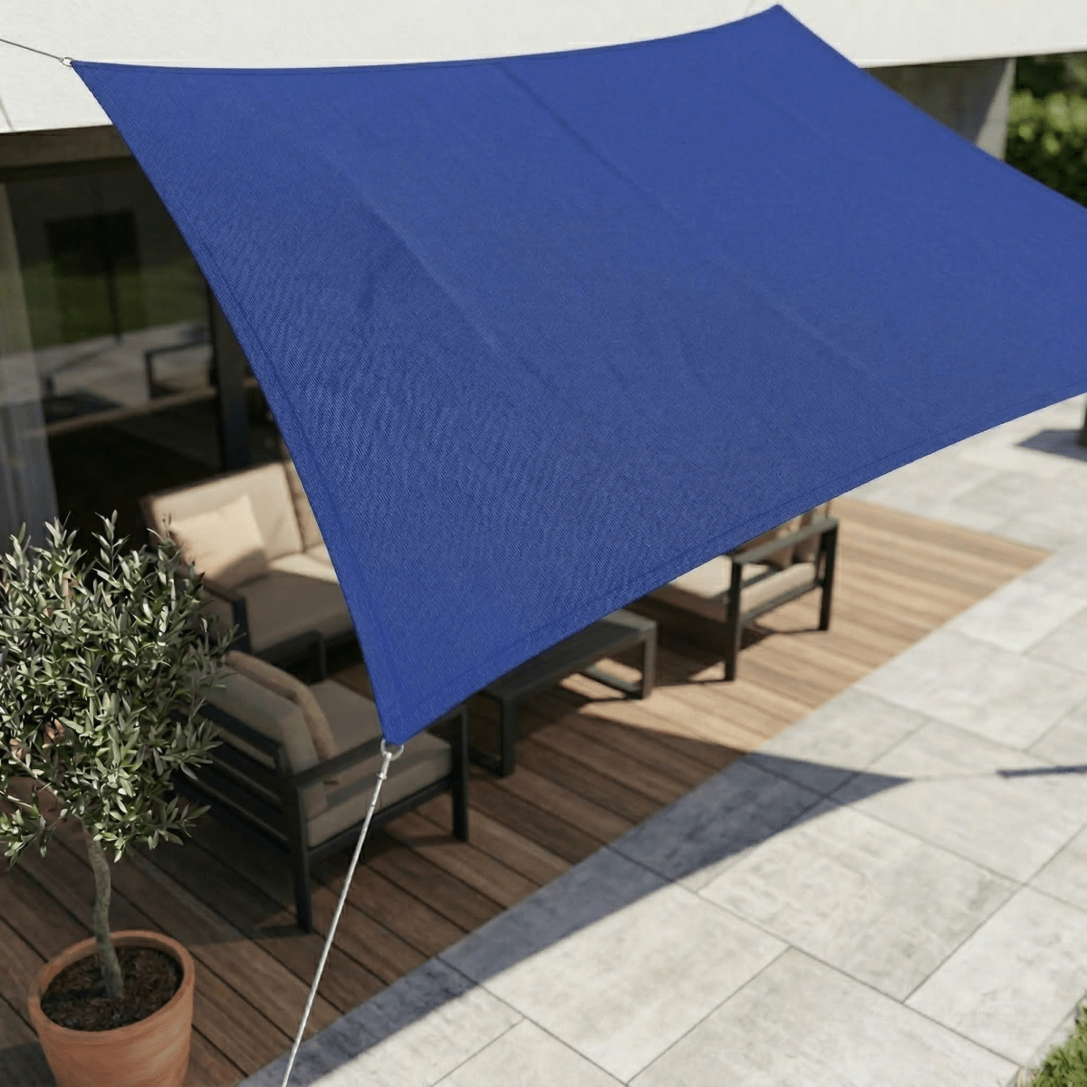 Waterproof Sun Sail with UV Protection for Terrace and Balcony
