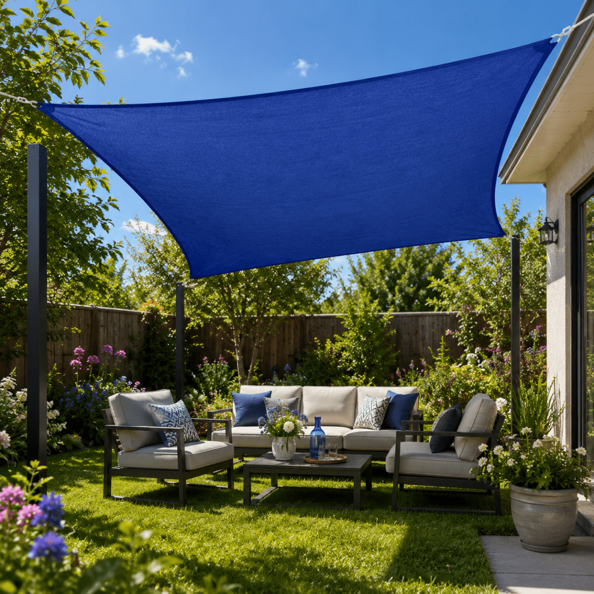Waterproof Sun Sail with UV Protection for Terrace and Balcony