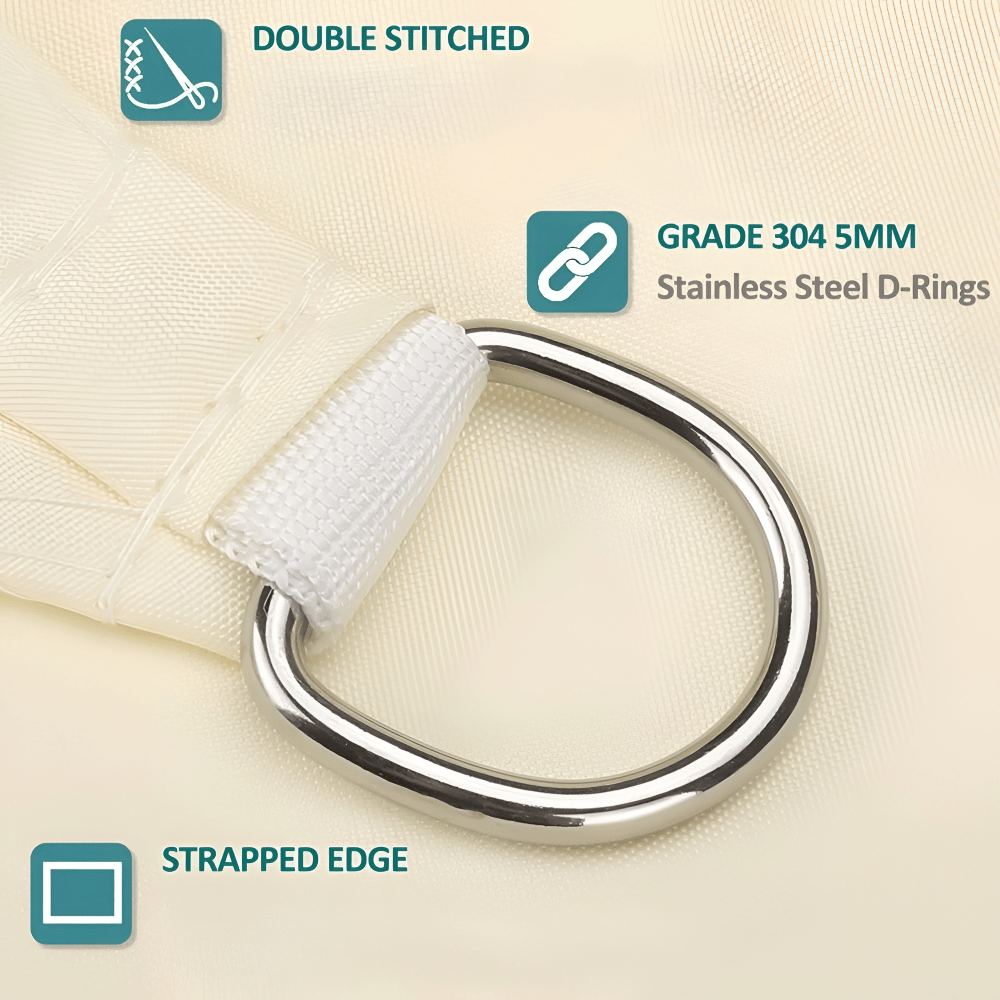 Waterproof Sun Sail with UV Protection for Terrace and Balcony