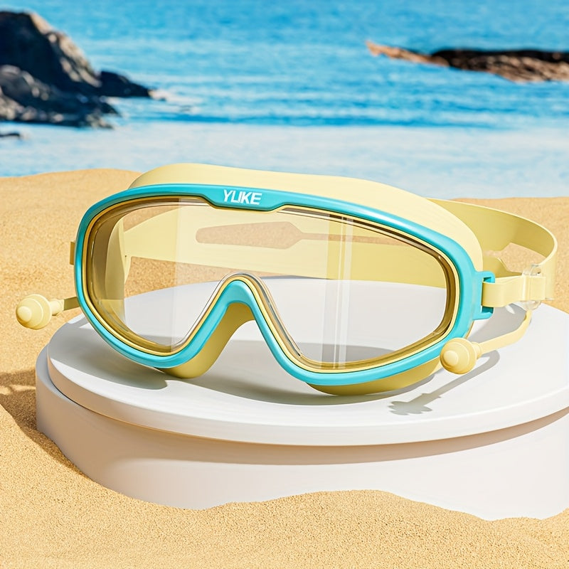 Waterproof Swim Goggles for Kids - Anti-Fog & UV Protection