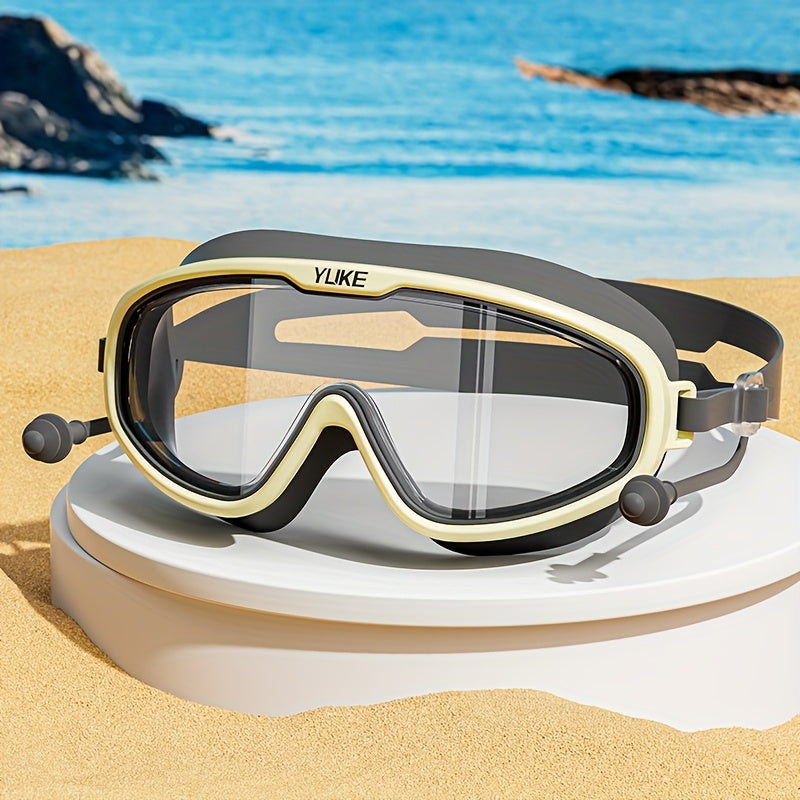 Waterproof Swim Goggles for Kids - Anti-Fog & UV Protection