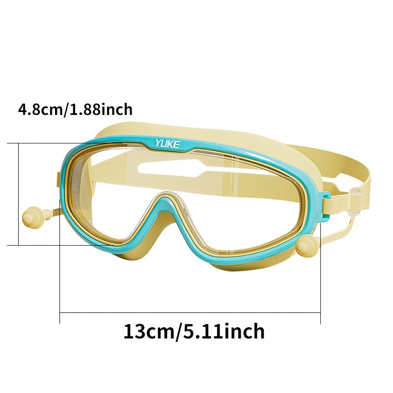 Waterproof Swim Goggles for Kids - Anti-Fog & UV Protection