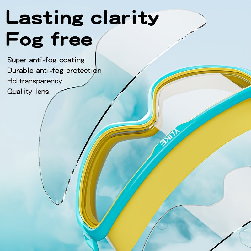 Waterproof Swim Goggles for Kids - Anti-Fog & UV Protection