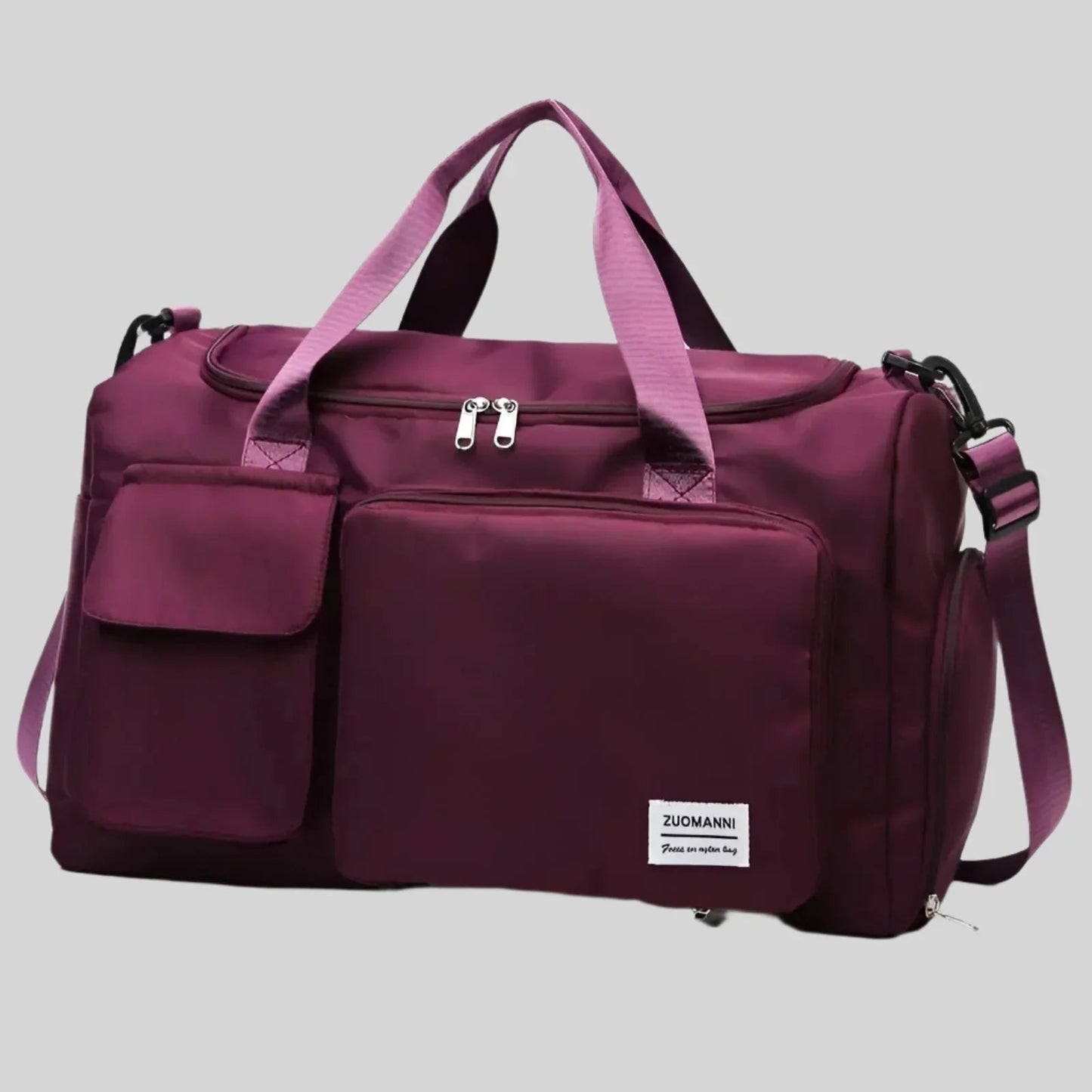 Waterproof Weekend Bag – Spacious Travel & Gym Holdall with Shoe Compartment