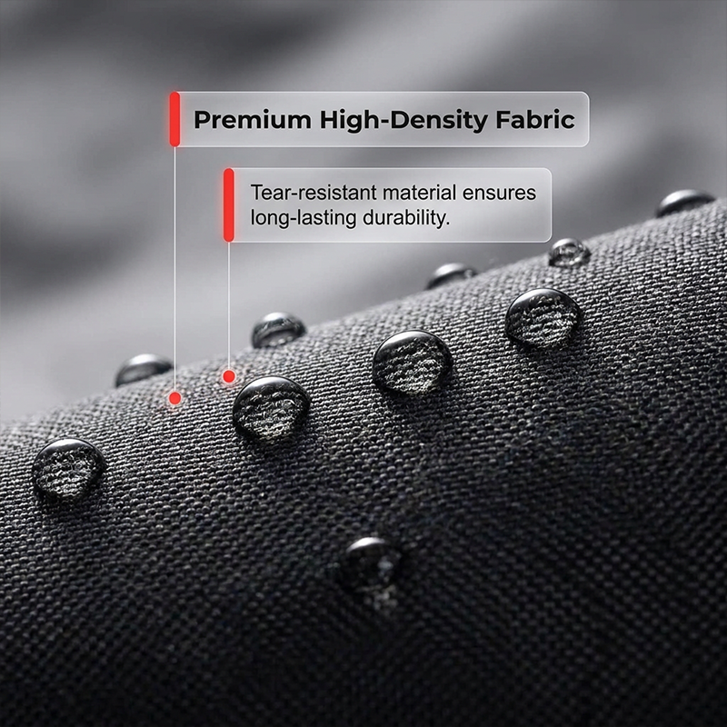Weatherproof Motorcycle Cover | Oxford Fabric | Reflective Strips & Reinforced Lock Openings | StormShell