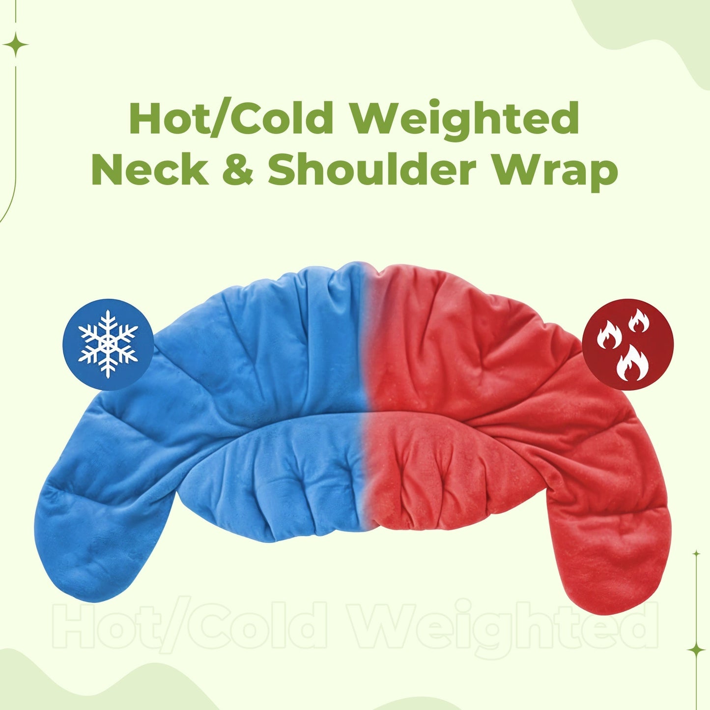 Weighted Neck & Shoulder Wrap for Comfort and Relaxation