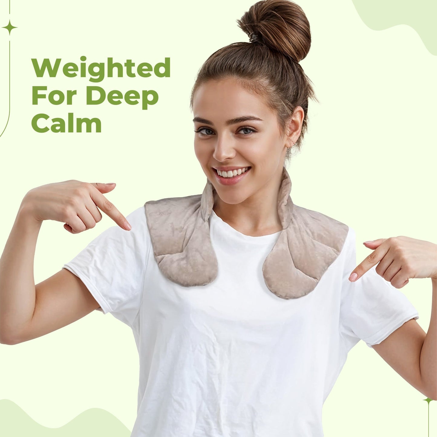 Weighted Neck & Shoulder Wrap for Comfort and Relaxation