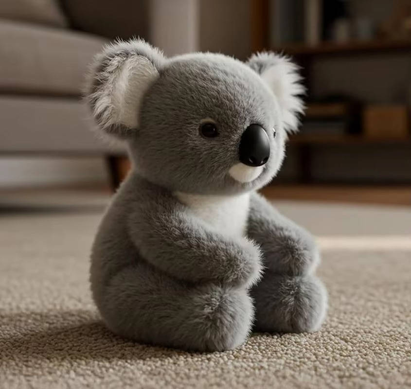 Weighted Plush Koala Toy for Anxiety Relief – Ultra-Soft, Cozy Plush Toy with Realistic Design
