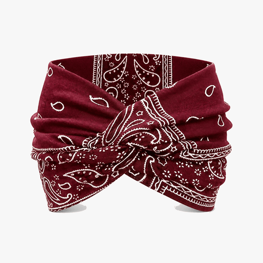 Wide Elastic Twist Headband