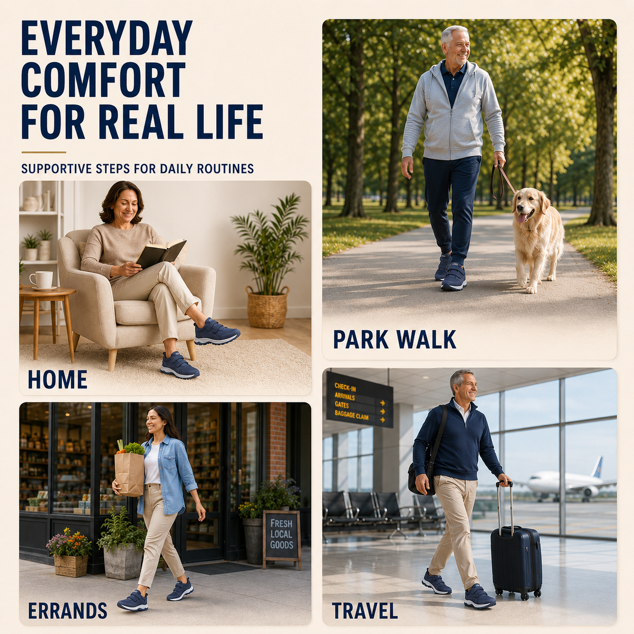 Wide-Fit Orthopedic Walking Trainer