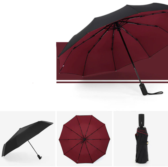 Windproof Storm Umbrella - Robust Protection | Compact