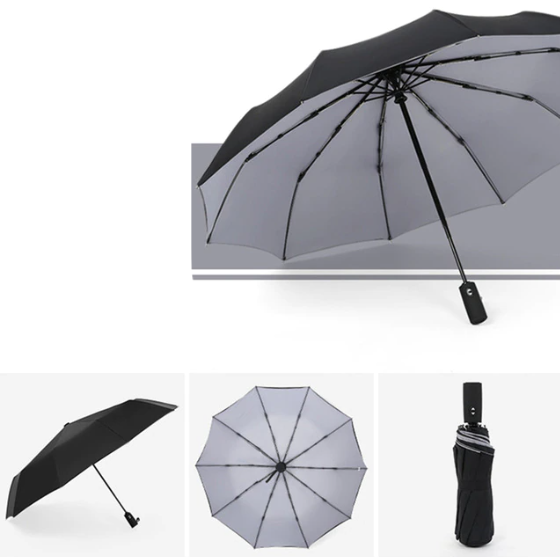 Windproof Storm Umbrella - Robust Protection | Compact