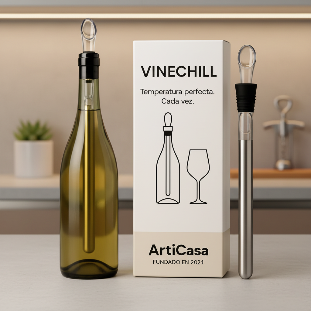 Wine Chiller and Aerator – Perfect Temperature Always 1+1 FREE