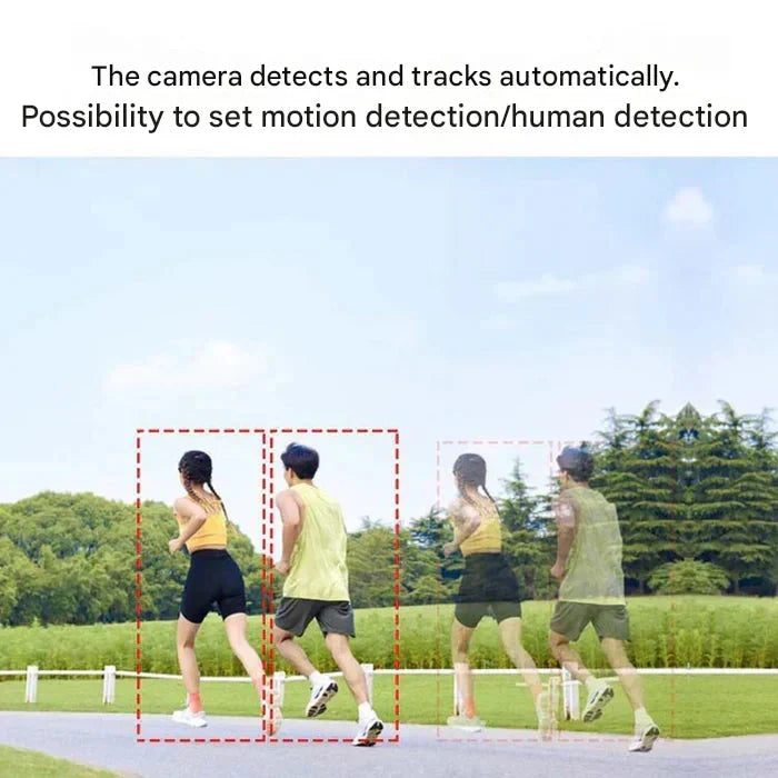 Wireless 4K Security Camera with Solar and Dual Lens