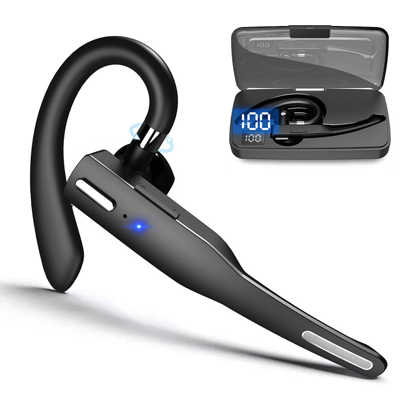 Wireless Bluetooth Headset with Noise Cancellation and HiFi Sound